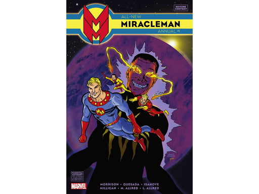 Comic Books Marvel Comics - All New Miracle Man Annual (2014) 001 - Smith Variant Edition (Cond. VF-) - 18732 - Cardboard Memories Inc.