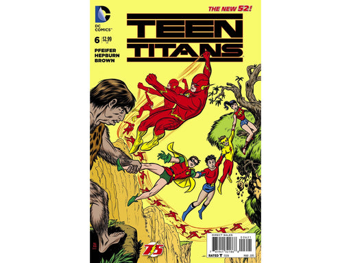 Comic Books DC Comics - Teen Titans 006 Flash Variant (Cond. VF-) 18379 - Cardboard Memories Inc.