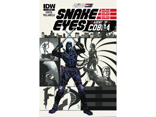 Comic Books, Hardcovers & Trade Paperbacks IDW - GI Joe Snake Eyes Agent of Cobra (2014) 001 (Cond. VF-) - 21293 - Cardboard Memories Inc.