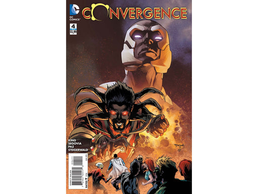 Comic Books DC Comics - Convergence 04 - (Cond. VF-) - 17224 - Cardboard Memories Inc.