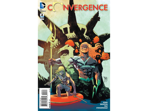 Comic Books DC Comics - Convergence 004 Manapul Variant (Cond. VF-) 18071 - Cardboard Memories Inc.