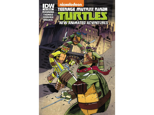 Comic Books IDW - TMNT New Animated Adventures 024 Sub Variant (Cond VF-) 17966 - Cardboard Memories Inc.