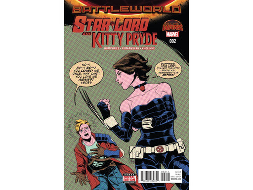 Comic Books Marvel Comics - Star Lord & Kitty Pryde 002 (Cond. VF-) - 17670 - Cardboard Memories Inc.