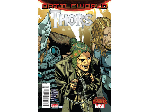 Comic Books Marvel Comics - Battleworld: Thors 003 (Cond. VF-) - 17667 - Cardboard Memories Inc.
