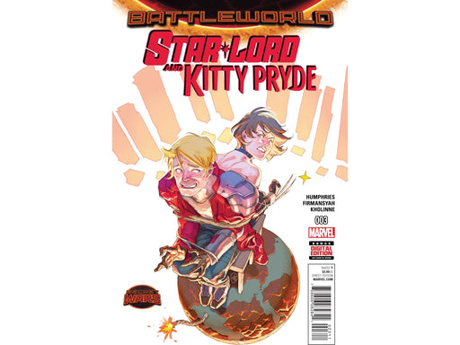 Comic Books Marvel Comics - Star Lord & Kitty Pryde 003 (Cond. VF-) - 17671 - Cardboard Memories Inc.