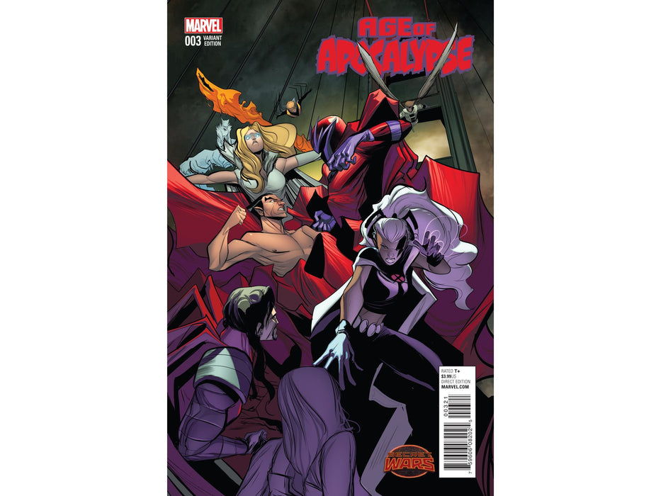Comic Books Marvel Comics - Age Of Apocalypse 003 Rodriguez Variant (Cond. VF-) 18067 - Cardboard Memories Inc.