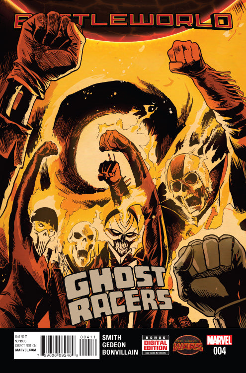 Comic Books Marvel Comics - Ghost Racers (2015) 004 (Cond. FN+) - 4301 - Cardboard Memories Inc.