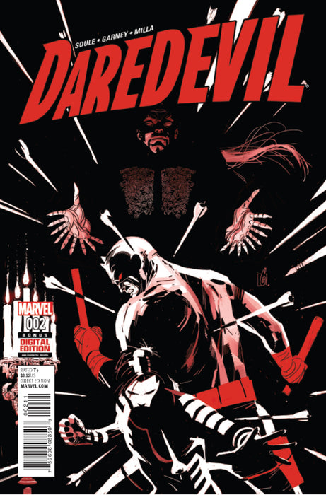 Comic Books Marvel Comics - Daredevil (2016 5th Series) 002 (Cond. FN+) - 1540 - Cardboard Memories Inc.