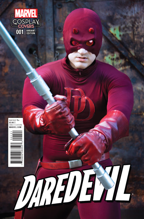 Comic Books Marvel Comics - Daredevil (2016 5th Series) 001 - Cosplay Covers Variant Edition (Cond. VG+) - 1538 - Cardboard Memories Inc.