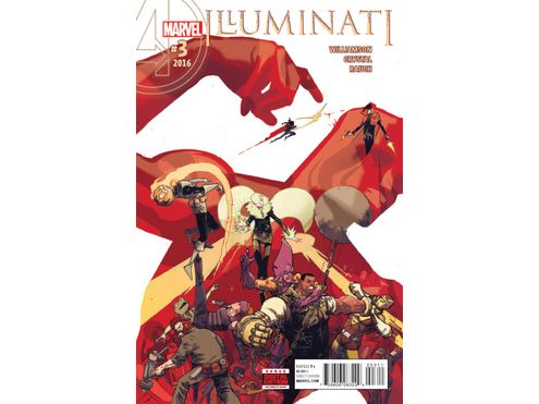 Comic Books Marvel Comics - Illuminati (2015) 003 (Cond. FN) 20954 - Cardboard Memories Inc.
