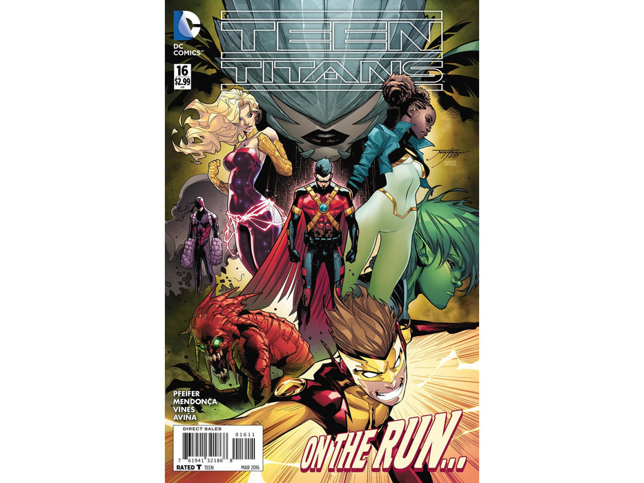 Comic Books DC Comics - Teen Titans (2016) 016 (Cond. VF-) - 18361 - Cardboard Memories Inc.
