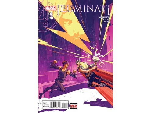 Comic Books Marvel Comics - Illuminati (2015) 004 (Cond. FN) 20955 - Cardboard Memories Inc.