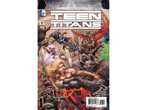 Comic Books DC Comics - Teen Titans 017 (Cond. VF-) - 18188 - Cardboard Memories Inc.