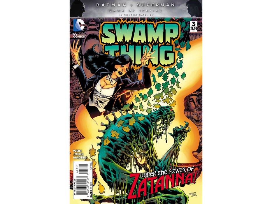 Comic Books DC Comic - Swamp Thing (2016) 003 (of 006) (Cond. VF-) - 18336 - Cardboard Memories Inc.