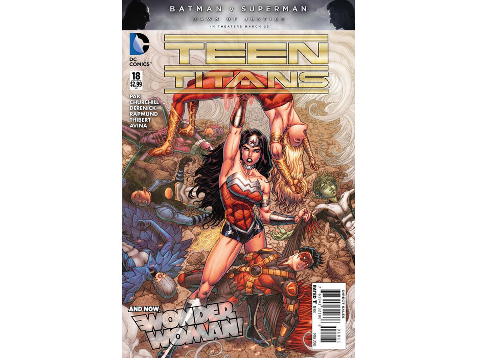 Comic Books DC Comics - Teen Titans 018 (Cond. VF-) 18191 - Cardboard Memories Inc.