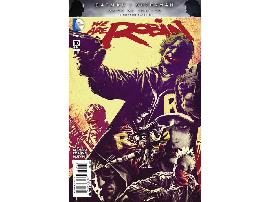 Comic Books DC Comics - We Are Robin (2015) 010 (Cond. FN-) - 19760 - Cardboard Memories Inc.