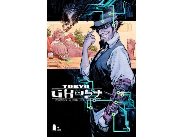Comic Books Image Comics - Tokyo Ghost (2016) 006 - CVR A Murphy & Hollingsworth Variant Edition (Cond. VF-) - 19749 - Cardboard Memories Inc.