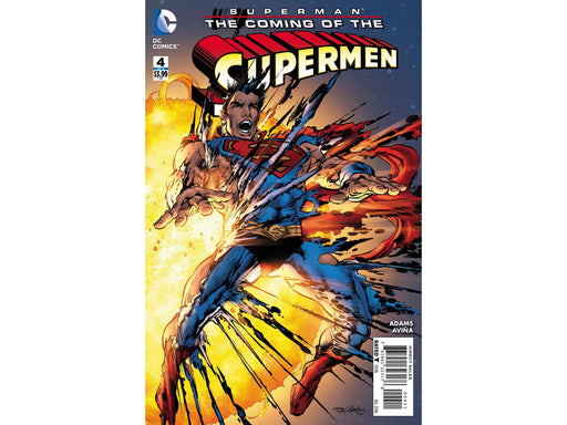 Comic Books DC Comics - Superman the Coming of the Supermen (2015) 004 (Cond. FN+) 21101 - Cardboard Memories Inc.