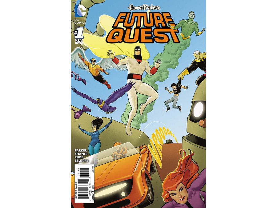 Comic Books, Hardcovers & Trade Paperbacks DC Comics - Future Quest 001 Heroes Variant (Cond. VF-) 19042 - Cardboard Memories Inc.