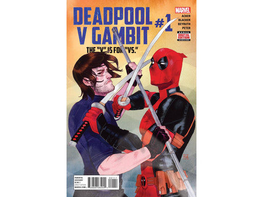 Comic Books Marvel Comics - Deadpool vs Gambit (2016) 001 (Cond. VF-) 21165 - Cardboard Memories Inc.