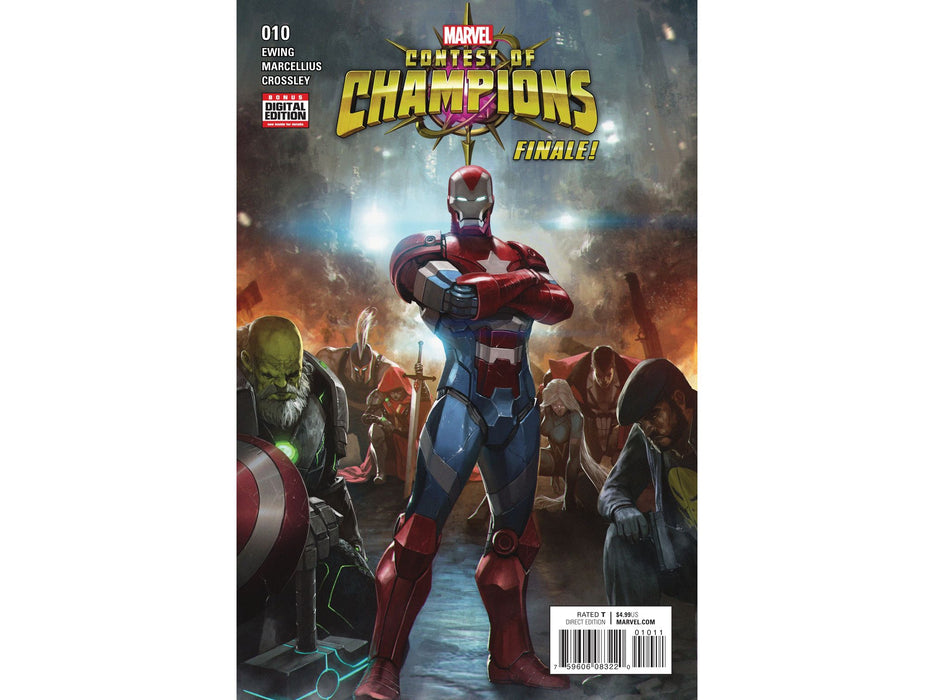 Comic Books Marvel Comics - Contest Of Champions 010 (Cond. VF-) - 19484 - Cardboard Memories Inc.