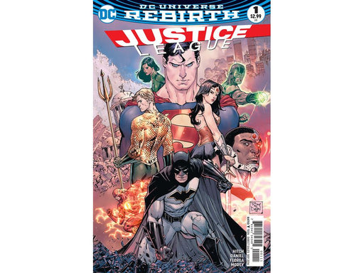 Comic Books DC Comics - Justice League (2016) 001 (Cond. FN+) 21143 - Cardboard Memories Inc.