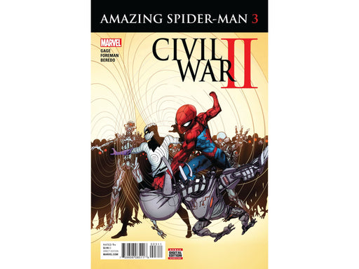 Comic Books Marvel Comics - Civil War Spider-Man 003 (Cond. VF-) 17809 - Cardboard Memories Inc.