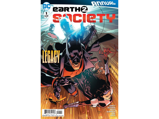 Comic Books DC Comics - Earth 2 Society 001 Annual (Cond. VF-) 21093 - Cardboard Memories Inc.