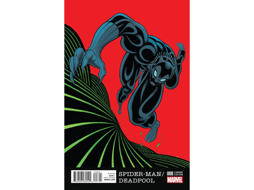 Comic Books Marvel Comics - Spider-man Deadpool (2016) 008 - Moore Variant Edition (Cond. FN) 20949 - Cardboard Memories Inc.