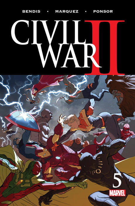 Comic Books Marvel Comics - Civil War II (2016) 005 (Cond. FN+) - 0370 - Cardboard Memories Inc.