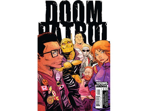 Comic Books DC Comics - Doom Patrol (2016) 001 Greene Variant Edition (Cond. FN+) 21114 - Cardboard Memories Inc.