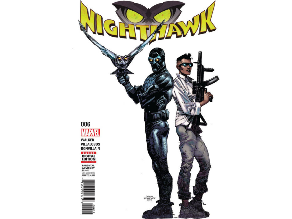 Comic Books Marvel Comics - Nighthawk 006 (Cond. VF-) - 17415 - Cardboard Memories Inc.