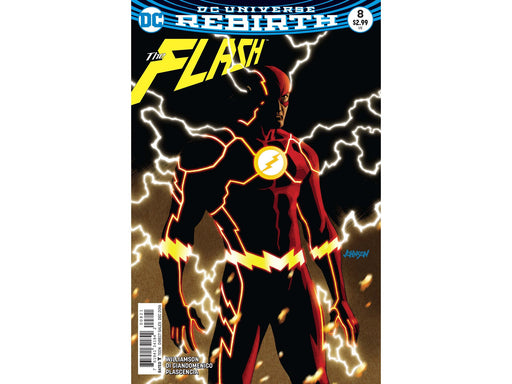 Comic Books DC Comics - Flash (2016) 008 CVR B Johnson Variant Edition (Cond. FN+) 21111 - Cardboard Memories Inc.