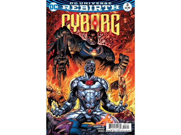Comic Books DC Comics - Cybrog (2016) 003 (Cond. VF-) - 19503 - Cardboard Memories Inc.