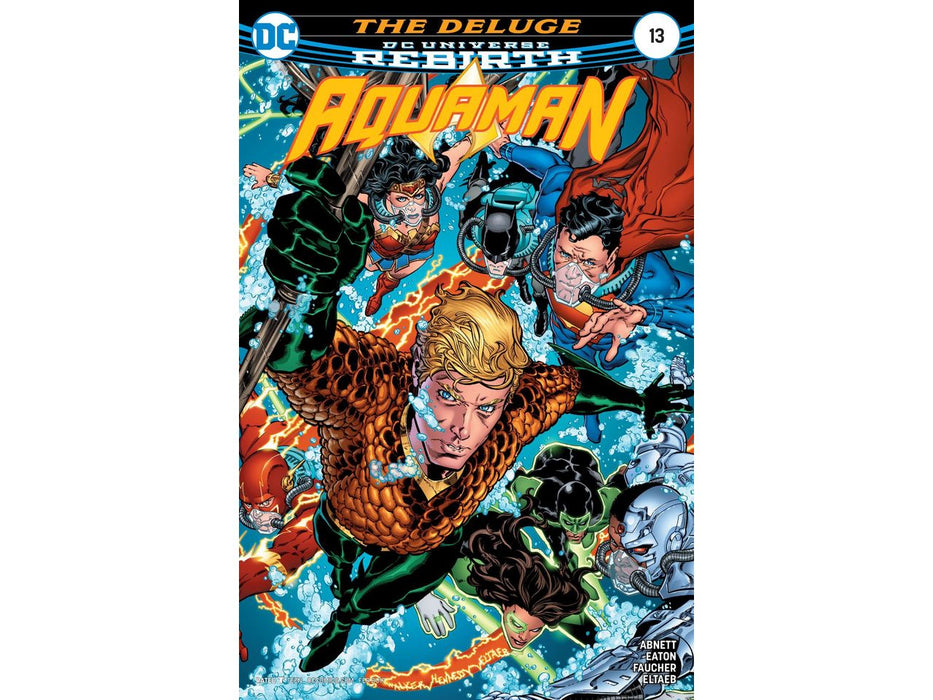 Comic Books DC Comics - Aquaman (2016) 013 (Cond. VF-) - 19066 - Cardboard Memories Inc.