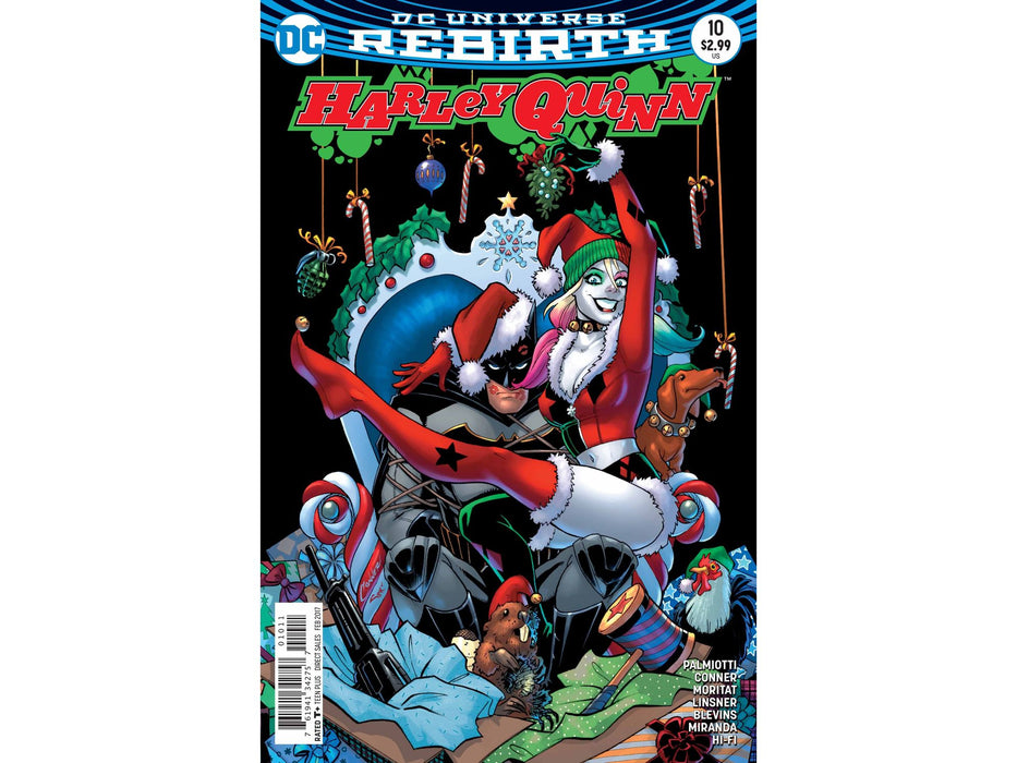 Comic Books DC Comics - Harley Quinn (2017) 010 (Cond. VF-) 20172 - Cardboard Memories Inc.