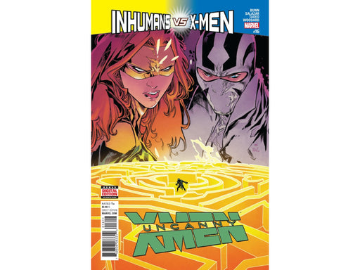 Comic Books Marvel Comics - Uncanny X-Men (2016) 016 (Cond. VF-) - 17799 - Cardboard Memories Inc.
