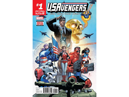 Comic Books Marvel Comics - US Avengers (2017) 001 NOW (Cond. FN+) 20947 - Cardboard Memories Inc.