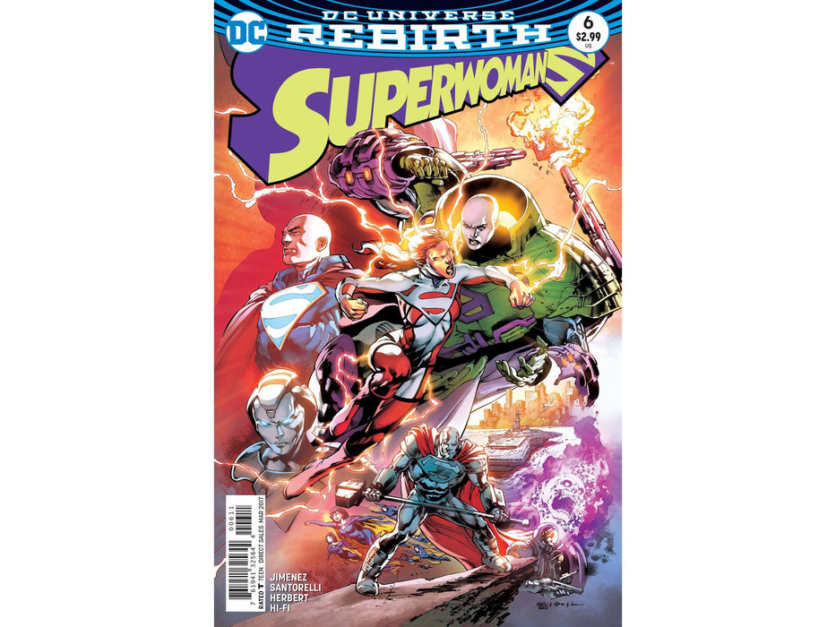 Comic Books DC Comics - Superwoman (2017) 006 (Cond. VF-) - 19735 - Cardboard Memories Inc.