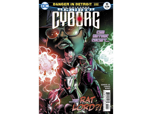 Comic Books DC Comics - Cybrog (2017) 010 (Cond. VF-) - 19504 - Cardboard Memories Inc.