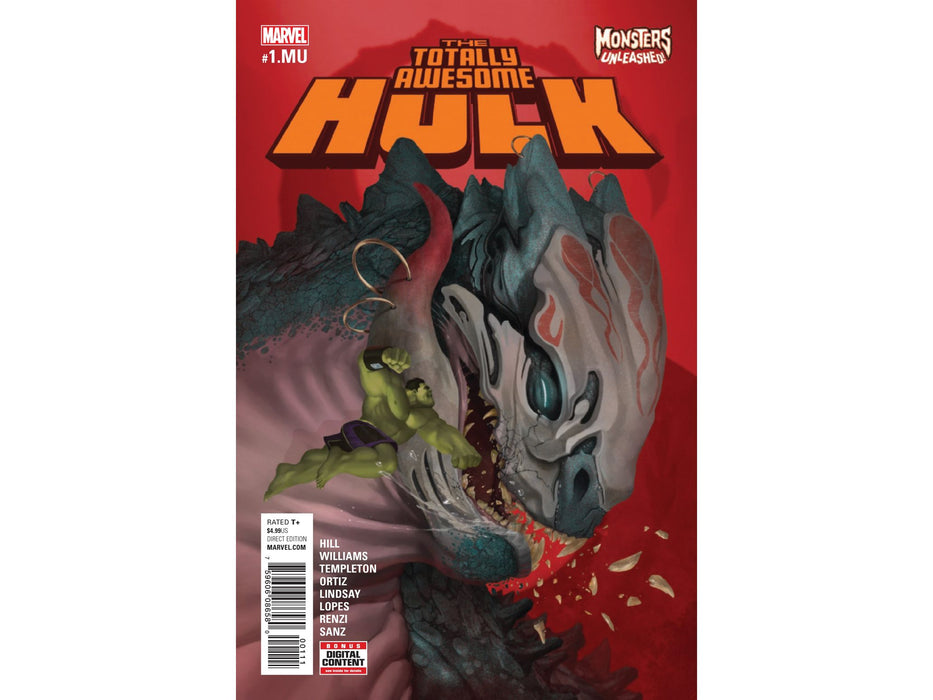 Comic Books Marvel Comics - Totally Awesome Hulk (2017) 001.MU (Cond. VF-) - 18724 - Cardboard Memories Inc.