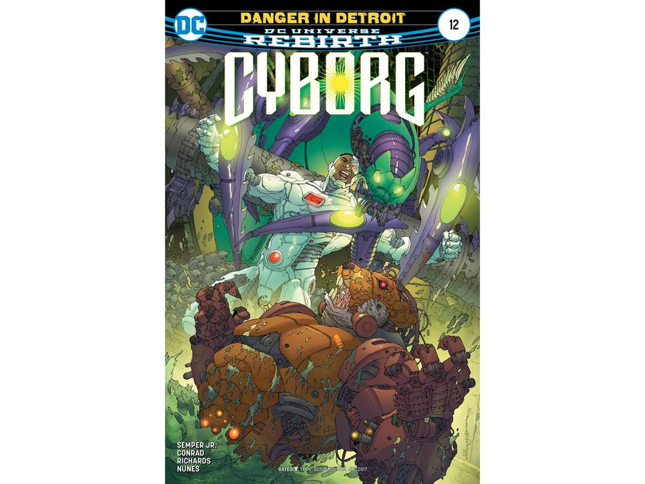 Comic Books DC Comics - Cybrog (2017) 012 (Cond. VF-) - 19505 - Cardboard Memories Inc.