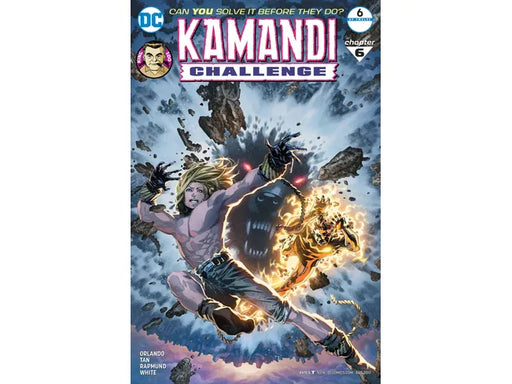 Comic Books DC Comics - Kamandi Challenge (2017) 006 - CVR B Tan Variant Edition (Cond. VF-) - 18652 - Cardboard Memories Inc.