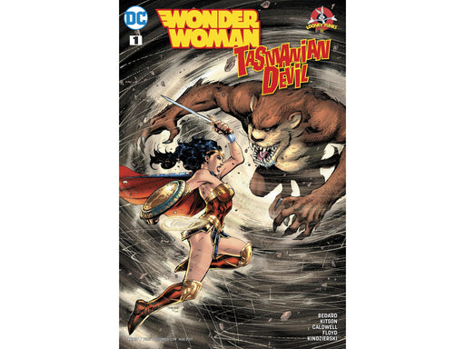 Comic Books DC Comics - Wonder Woman vs. Tasmanian Devil 001 - (Cond. VF-) - 16930 - Cardboard Memories Inc.