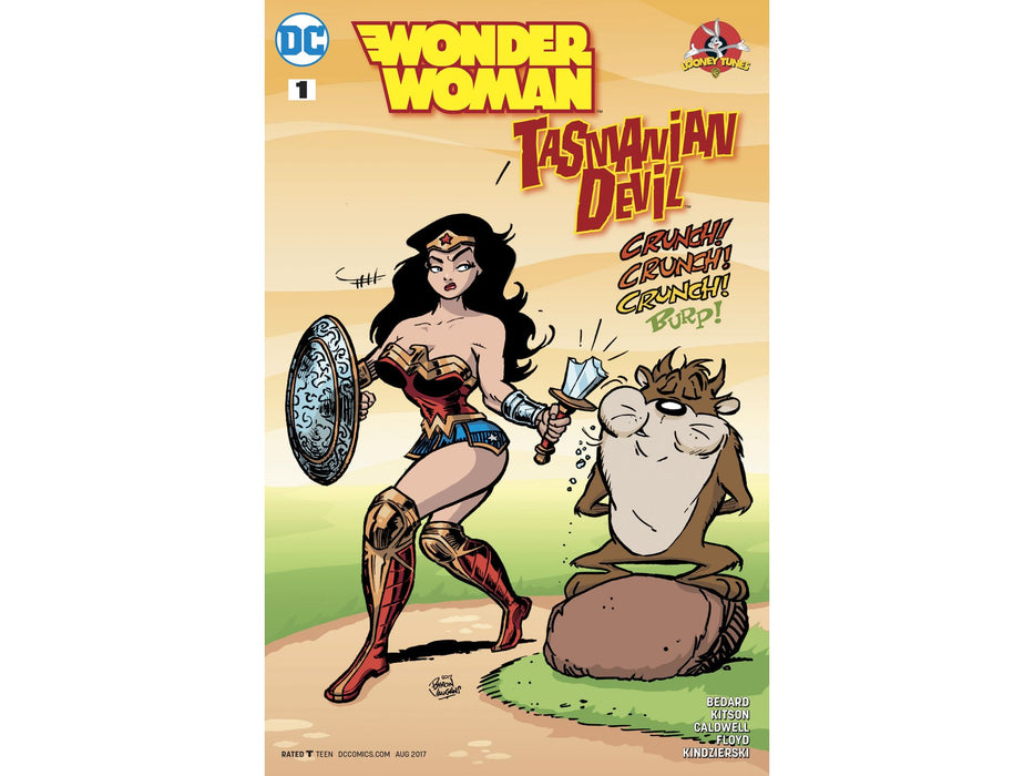 Comic Books DC Comics - Wonder Woman vs. Tasmanian Devil 001 - Variant A - (Cond. VF-) - 16931 - Cardboard Memories Inc.