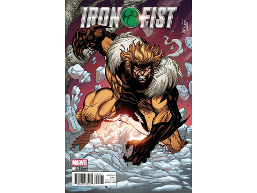 Comic Books Marvel Comics - Iron Fist 005 X-Men Card Variant (Cond. VF-) - 19494 - Cardboard Memories Inc.