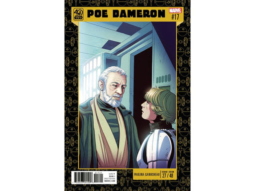 Comic Books Marvel Comics - Star Wars Poe Dameron 017 - Ganucheau 40th Anniversary Variant Edition (Cond. VF-) - 18461 - Cardboard Memories Inc.