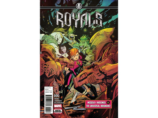 Comic Books Marvel Comics - Royals (2017) 006 (Cond. VF-) 20164 - Cardboard Memories Inc.