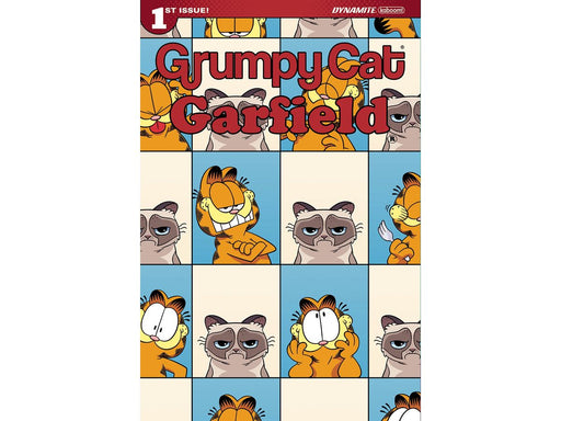 Comic Books Dynamite Entertainment - Grumpy Cat & Garfield (2017) 001 (of 003) - CVR A Hirsch Variant Edition (Cond. VF-) - 19063 - Cardboard Memories Inc.