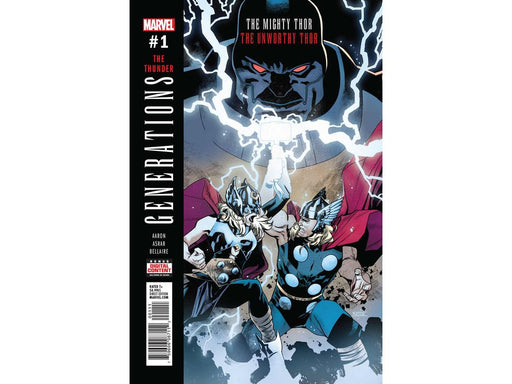 Comic Books Marvel Comics - Generations Unworthy Thor & Mighty Thor (2017) 001 (Cond. VF-) 20159 - Cardboard Memories Inc.